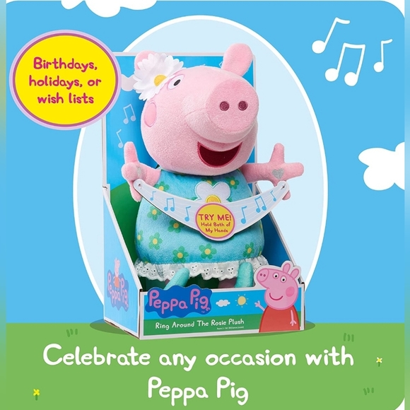 Peppa Pig Flush Sings - Picture 1 of 9